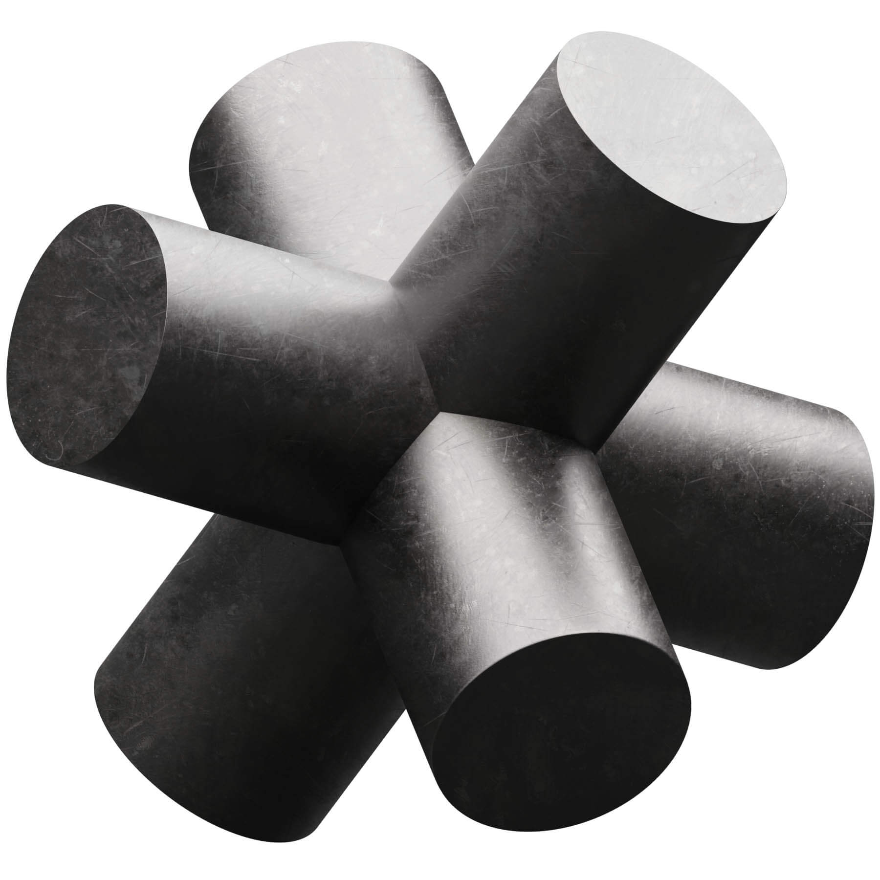 A stylish round knob in copper and black, designed to enhance the aesthetic of furniture or cabinetry with its contemporary look